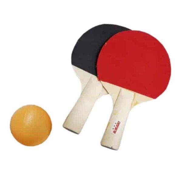 Kit Jogo Ping Pong Tênis De Mesa Bolinha E Raquete